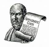 Hippocrates Medicine Hippocratic Oath Eed Physician Biomed Milestones Journalistieke Ethics Beroep Doctors Based Të Timelines sketch template