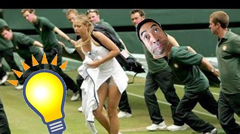 funny video aha sports tennis player maria sharapova what s happen vol008 youtube