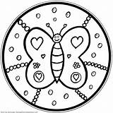 Mandala Coloring Pages Butterfly Kids Printable Easy Mandalas Children Color Drawing Colouring Flickr Simple Childrens Very Print Butterflies Collection Library sketch template