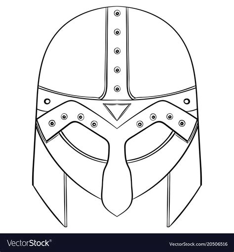 anglo saxon helmet template printable  printable templates