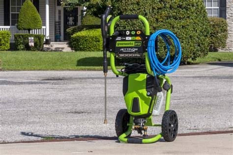 greenworks  psi electric pressure washer review