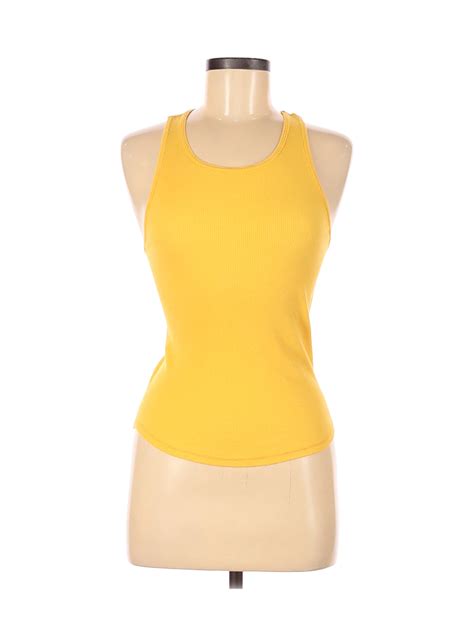 urban outfitters women yellow tank top  ebay