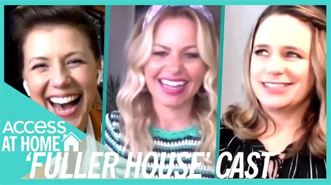 watch access hollywood interview candace cameron bure jodie sweetin