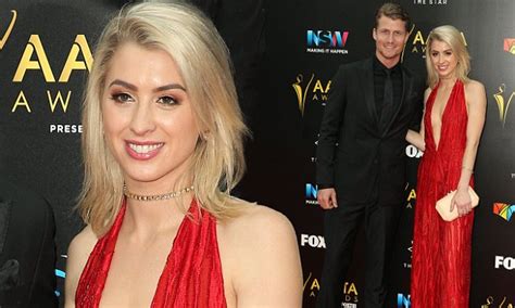 aacta awards 2016 the bachelor s alex nation attends with richie strahan