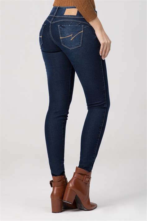 calça jeans feminina levanta bumbum oxiblue jeans