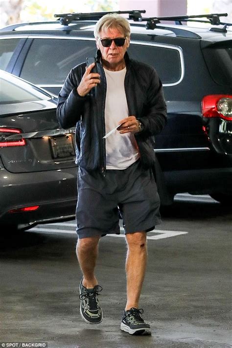 Harrison Ford 75 Heads To The Gym Wearing Baggy Shorts