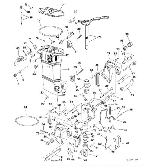 johnson outboard parts diagram details techevery