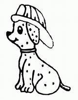 Dog Coloring Fire Pages Dalmatian Drawing Sitting Down Cute Sparky Color Popular Getdrawings Paintingvalley Drawings sketch template
