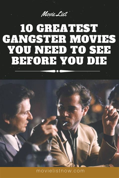 10 greatest gangster movies you need to see before you die