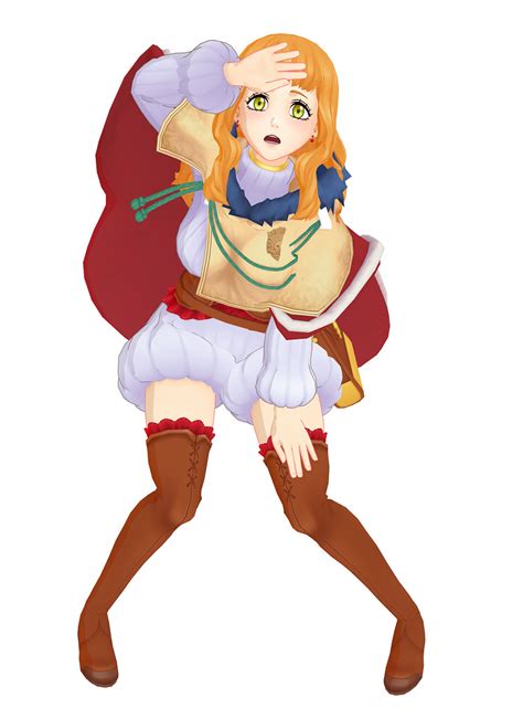 [mmd] black clover mimosa vermillion by arisumatio on deviantart