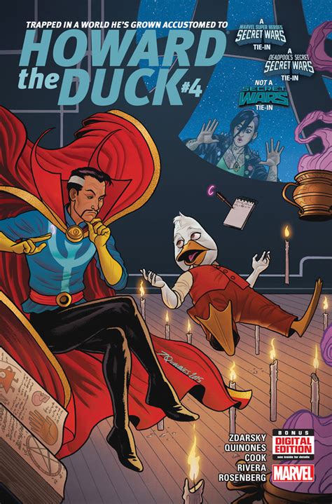 Howard The Duck 2015 4 Comic Issues Marvel