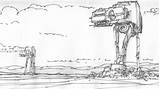 Wars Star Empire Battle Hoth Storyboards Strikes Back Storyboard Never Seen Before Post Ats Rebels Fight Some sketch template