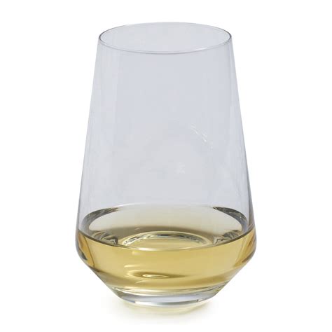 Schott Zwiesel Pure Stemless White Wine Glasses Sur La Table