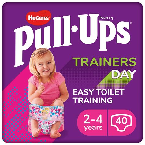 Buy Huggieshuggies Pull Ups Trainers Day Nappy Pants For Girls 2 4