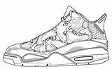 Jordan Coloring Pages Air Shoes Jordans Shoe Sneakers Drawing Nike Sneaker Drawings Mandala Color Zero Running Template Dub Printable Getdrawings sketch template