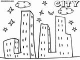 City Coloring Pages Building City6 sketch template
