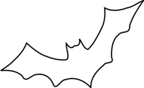 outline bat clip art  clkercom vector clip art  royalty  public domain