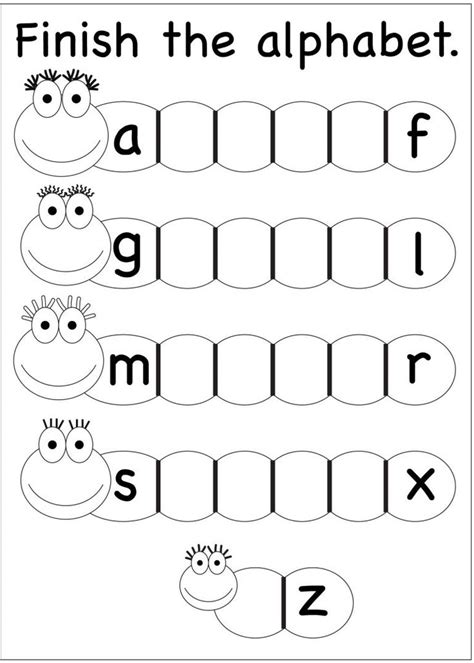 alphabet worksheets  coloring pages  kids alphabet