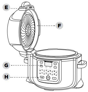 ninja foodi    qt pro pressure cooker fdco owners manual