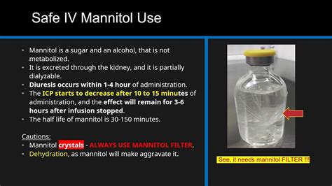 mannitol youtube