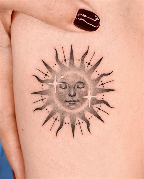 Brilliɑnt Sun Tattoo Ideɑs In 2023 – Handmade With Love