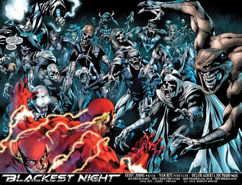 The Flash Faces Off Against The Black Lantern Corps Comicnewbies