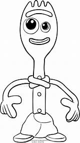 Forky Stampare sketch template