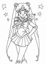 Sailor Moon Coloring Pages Para Crystal Printable Book Desenhos Adult Pluto Colouring Anime Dark Manga Sheets Pintar Sticks Template Princess sketch template