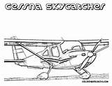 Cessna Skycatcher sketch template