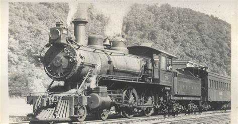 eddies rail fan page  black  white steam locomotive photograph