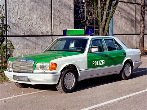 benztuning evolution  german police cars