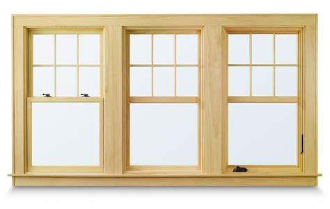 andersen  series windows feature common site lines  double hung picture  casement