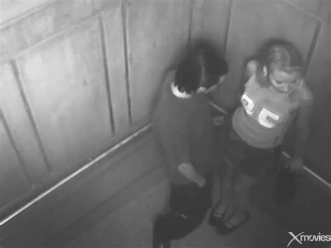 elevator security cam gets couple fucking alpha porno