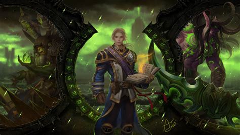 Wallpaper World Of Warcraft Legion Mmorpg Best Game