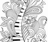 Music Pages Themed Coloring Colouring Getcolorings Kids sketch template