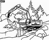 Ausmalbilder Baufahrzeuge Ausdrucken Bagger Malvorlage Excavator Malvorlagen Escavatore Ausmalen Colorare Ziyaret Traktor Besuchen sketch template