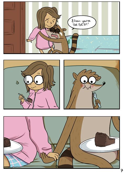 regular show eileen and rigby co comics and cartoons