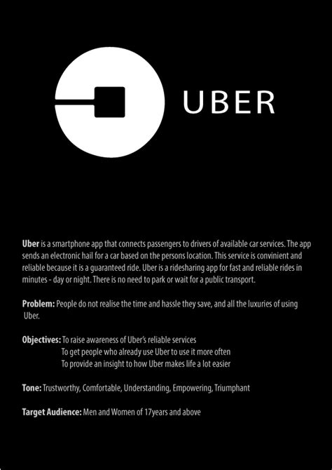 uber advertising campaign  behance