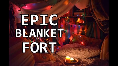 building a blanket fort youtube
