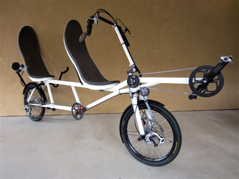 atomiczombie bikes trikes recumbents choppers ebikes velos   andrews recumbent tandem