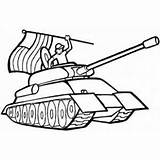 Tank Coloring Pages Soldier Ww2 Drawing Army Soldiers American Easy Tanks Draw Printable Drawings Roman Pencil Color Shield Flag Clipart sketch template