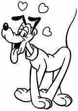 Pluto Coloring Pages Cartoon Disney Print Popular Getdrawings Drawing Library Clipart Coloringhome sketch template