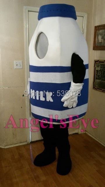 Pure Milk Bottle Mascot Costume Adult Anime Cosplay Fancy Dress Ad Xmas