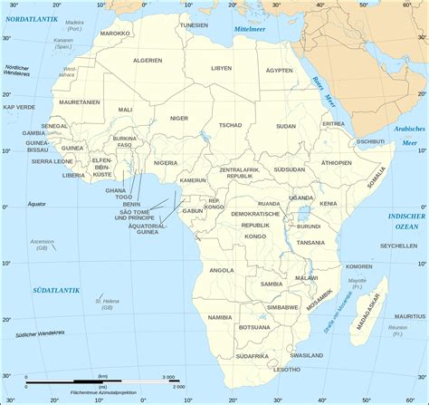 afrika weltkarte
