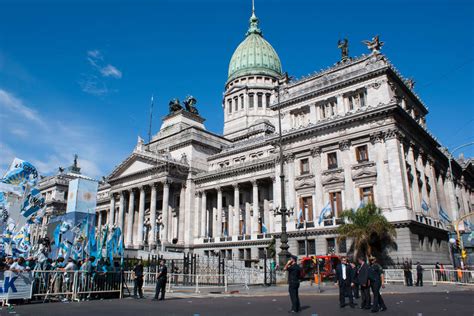 Congresso Parlement Building Buenos Aires Editorial