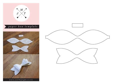 bow tie template printable  printable