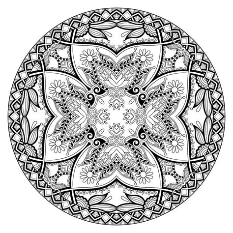 difficult mandala coloring pages images  pinterest