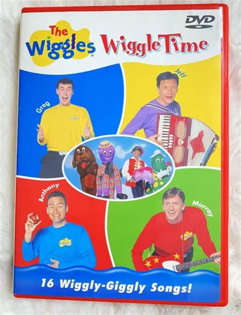 wiggles wiggle time dvd  retro family childrens  sing  oop  picclick uk
