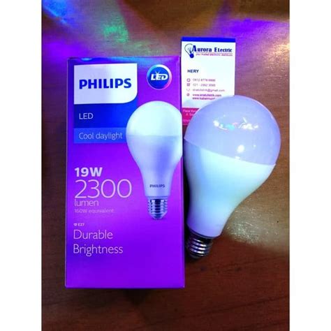 Jual Philips Lampu Led Bulb 19w 19 Watt E27 Warm White Kuning Putih Di