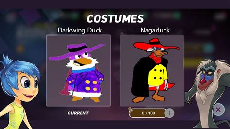 disney heroes battle mode  costume darkwing duck prediction